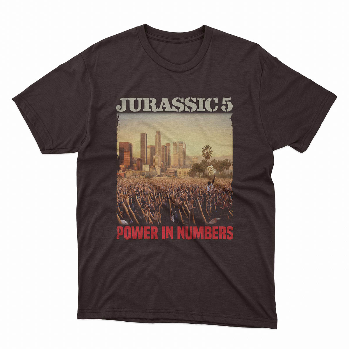 Jurassic 5 – Power in Numbers T-Shirt - Image 3
