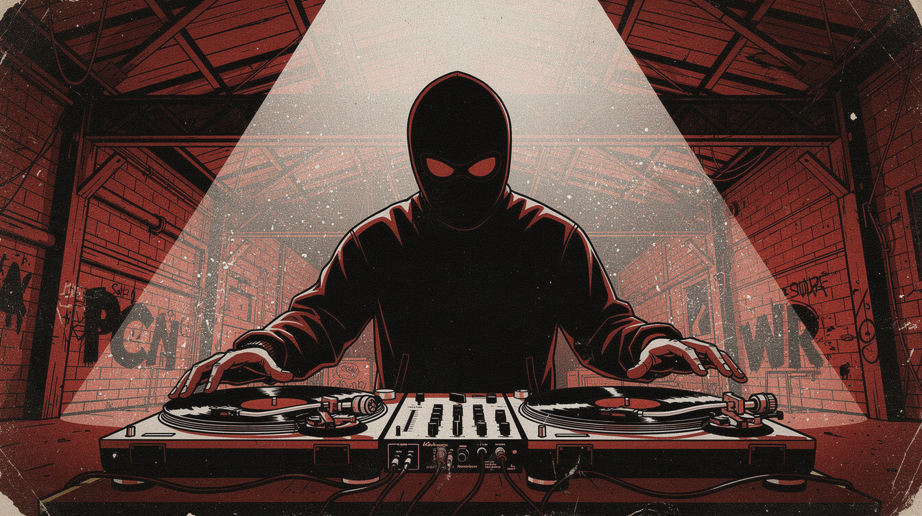 Terminator X Public Enemy silent DJ turntables