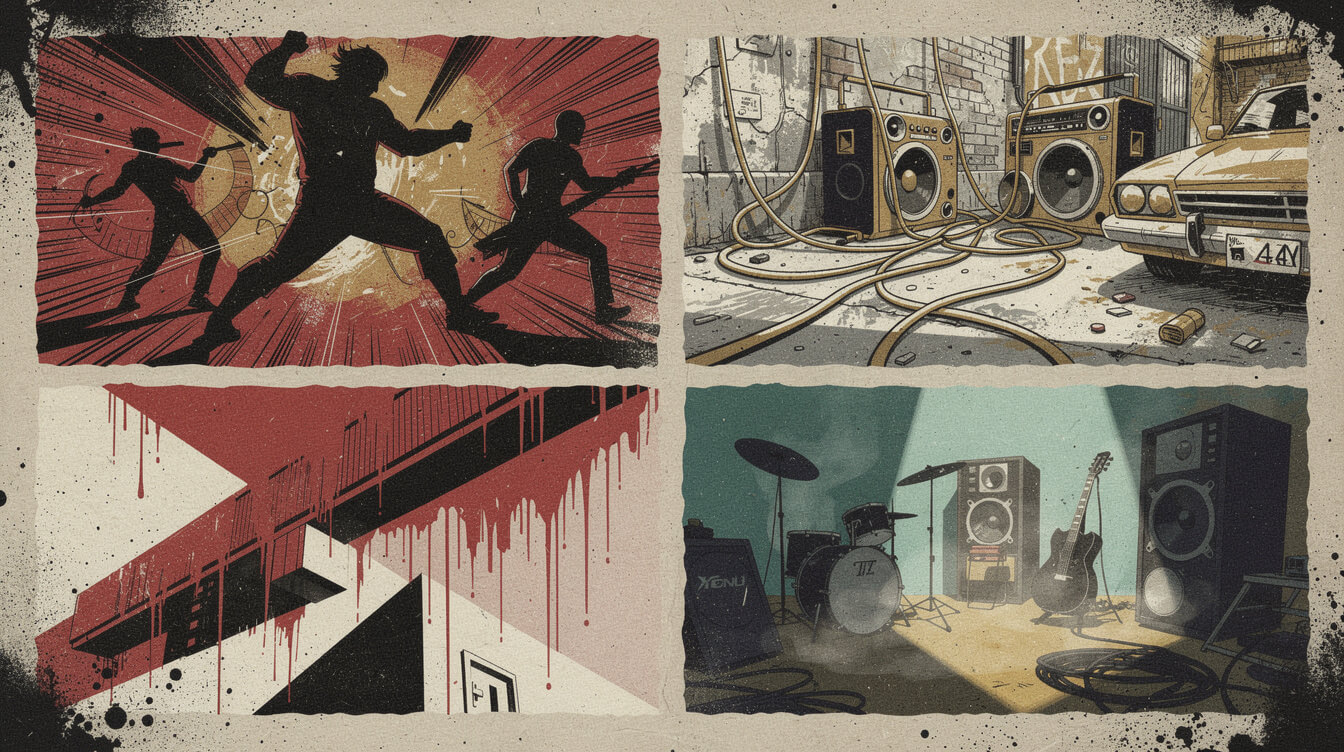 ghostface killah albums production eras four panel collage