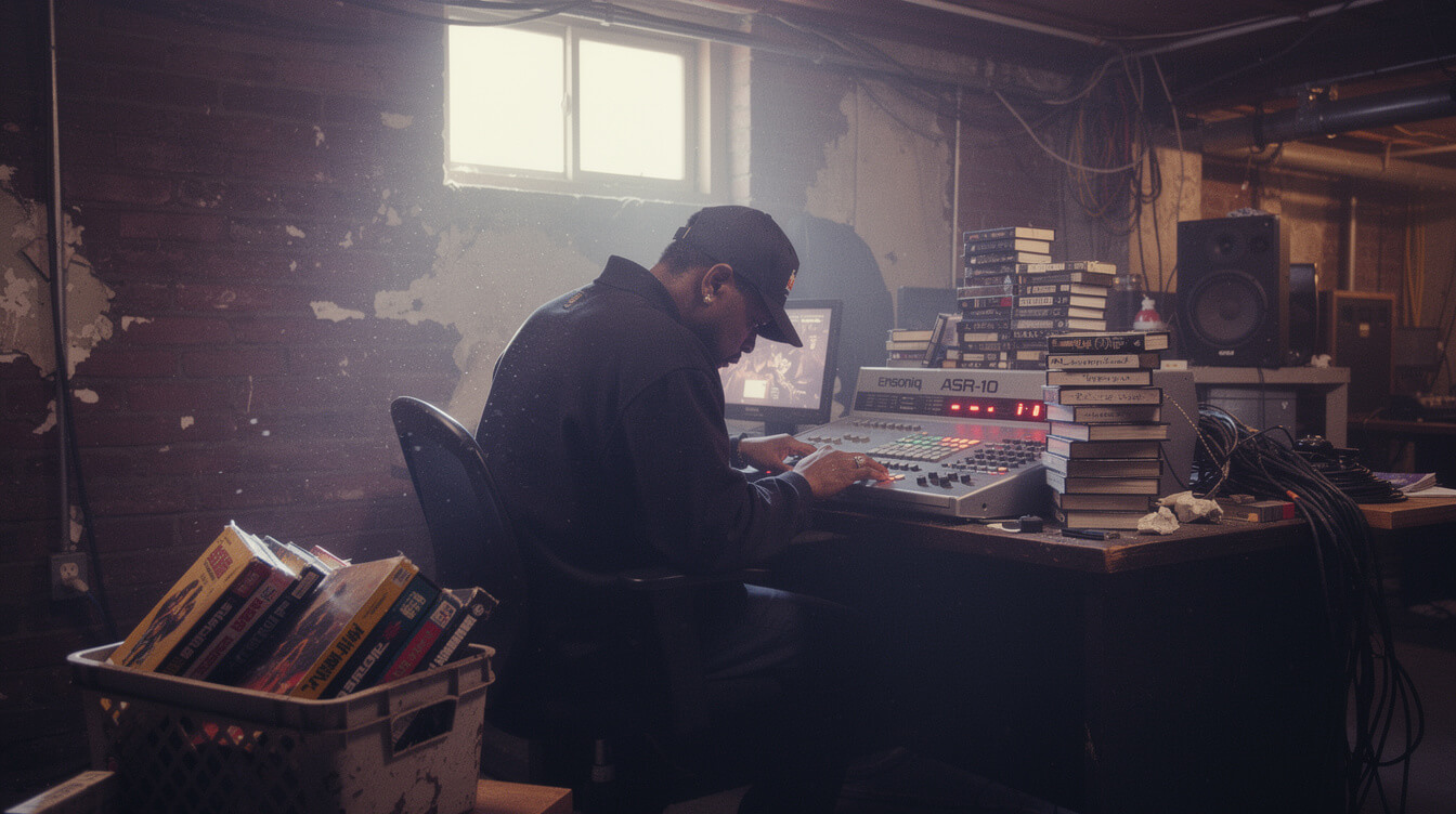RZA basement studio Wu-Tang Clan show origin