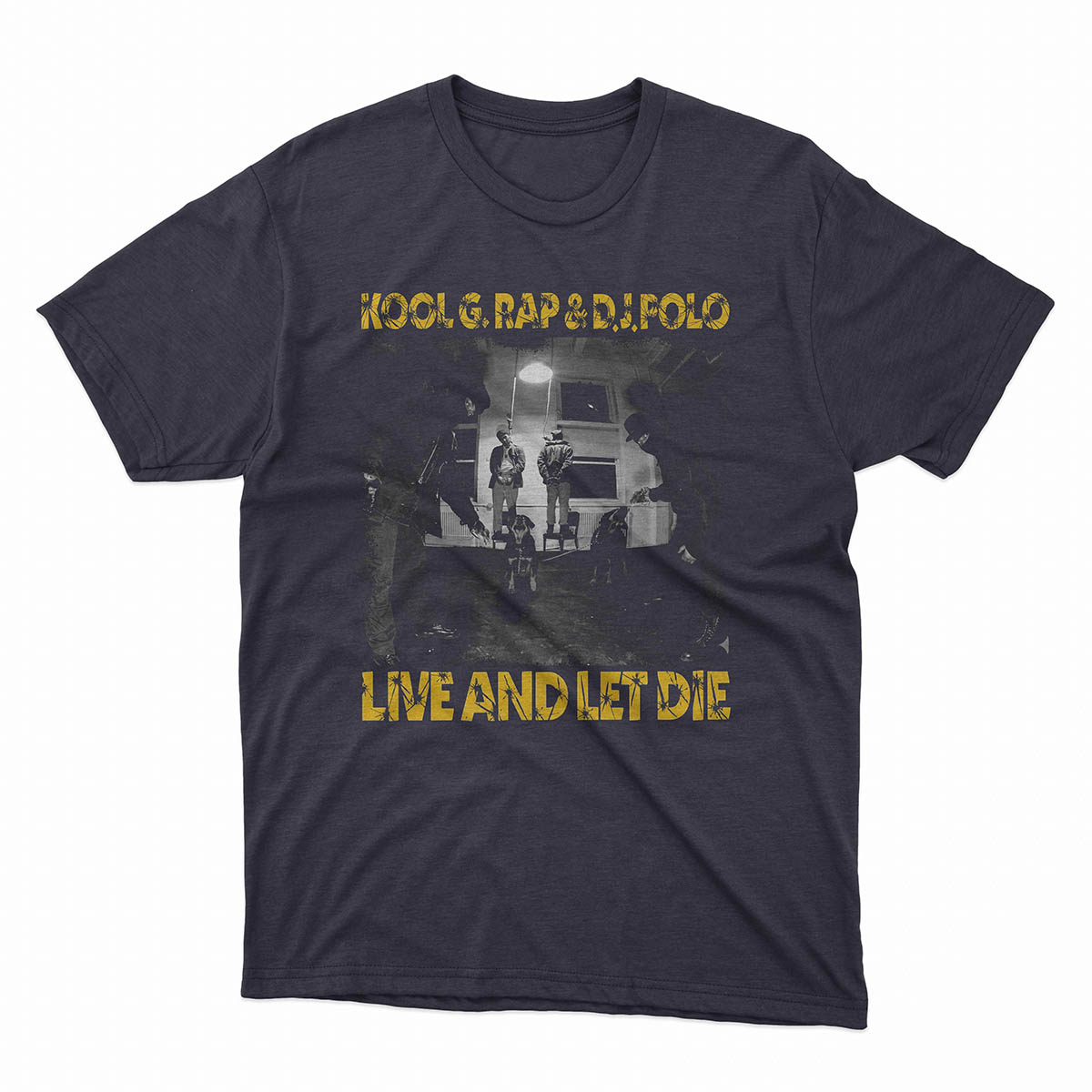 Kool G Rap & DJ Polo - Live and Let Die T-Shirt - Image 2
