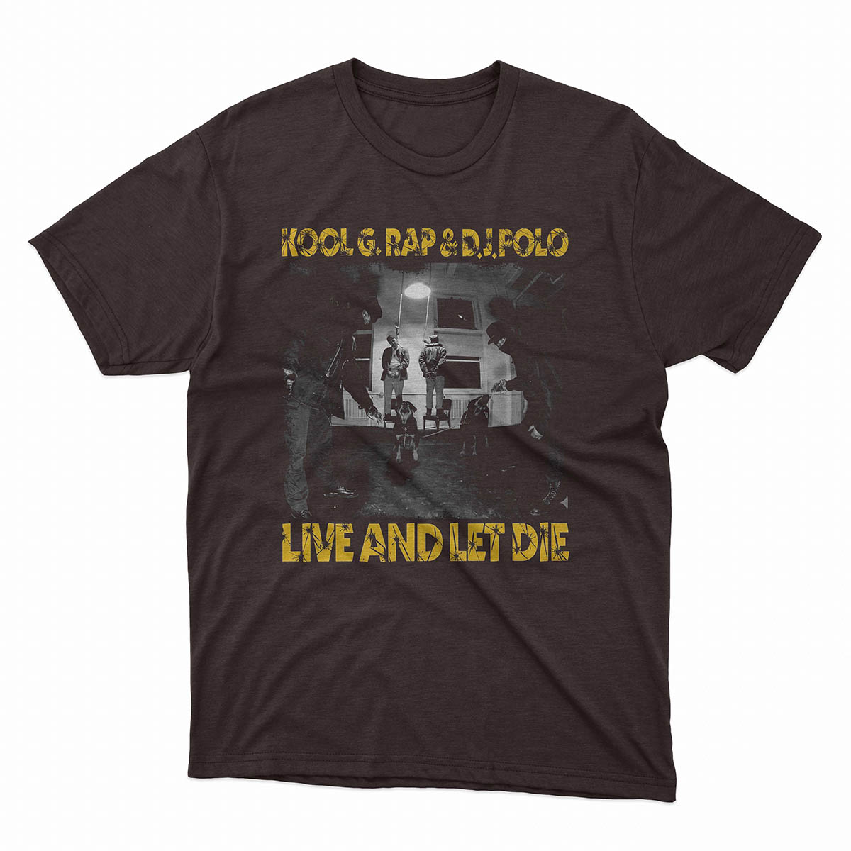 Kool G Rap & DJ Polo - Live and Let Die T-Shirt - Image 3