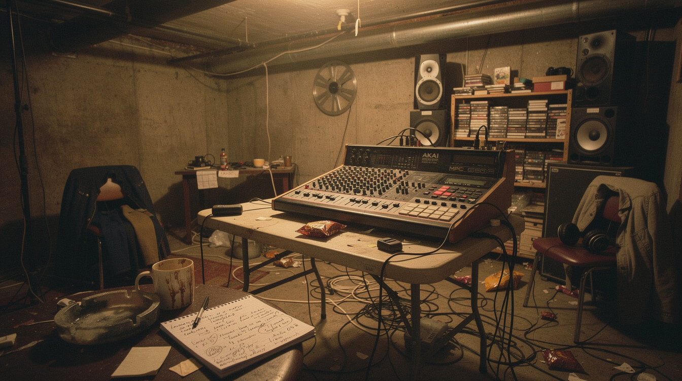 the score fugees Booga Basement recording studio