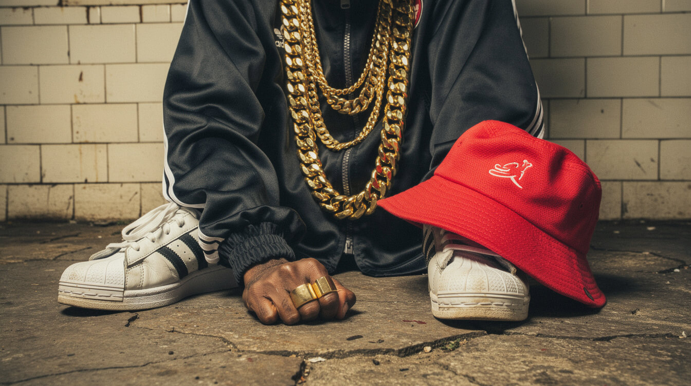 LL Cool J Bigger and Deffer era gold rope aesthetic