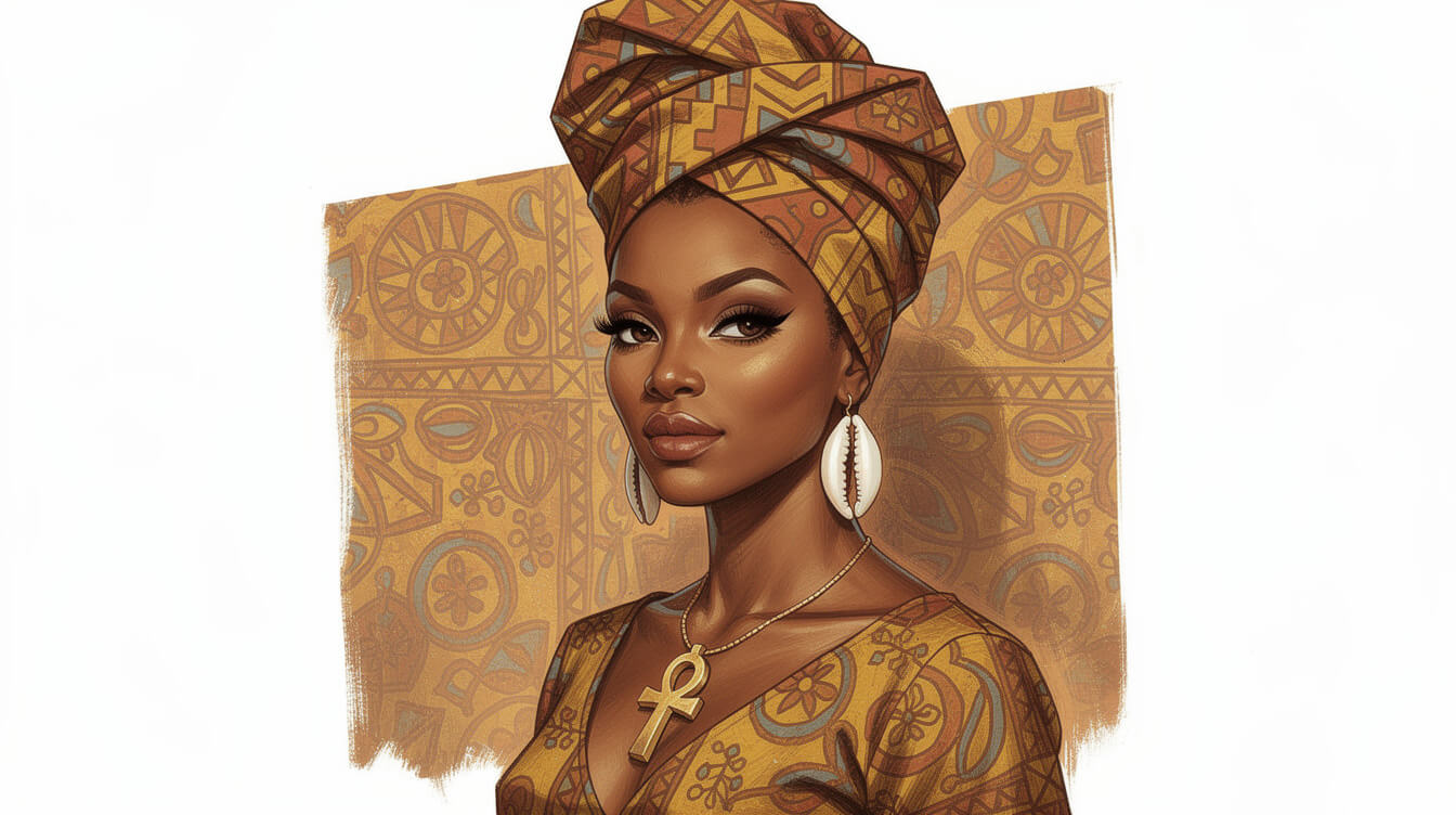 Erykah Badu Africana headwrap ankh aesthetic neo-soul fashion legacy