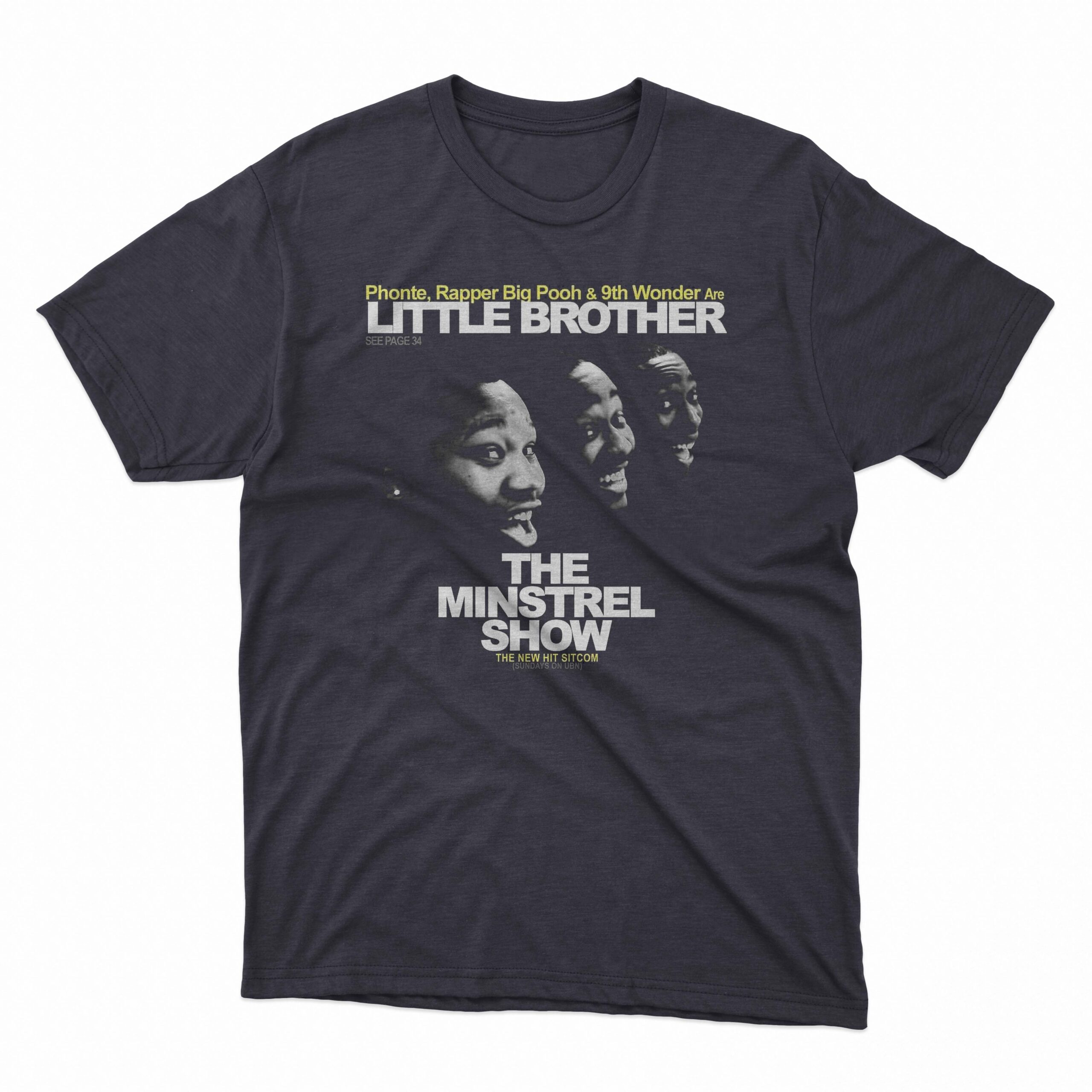 Little Brother – The Minstrel Show T-Shirt - Image 2