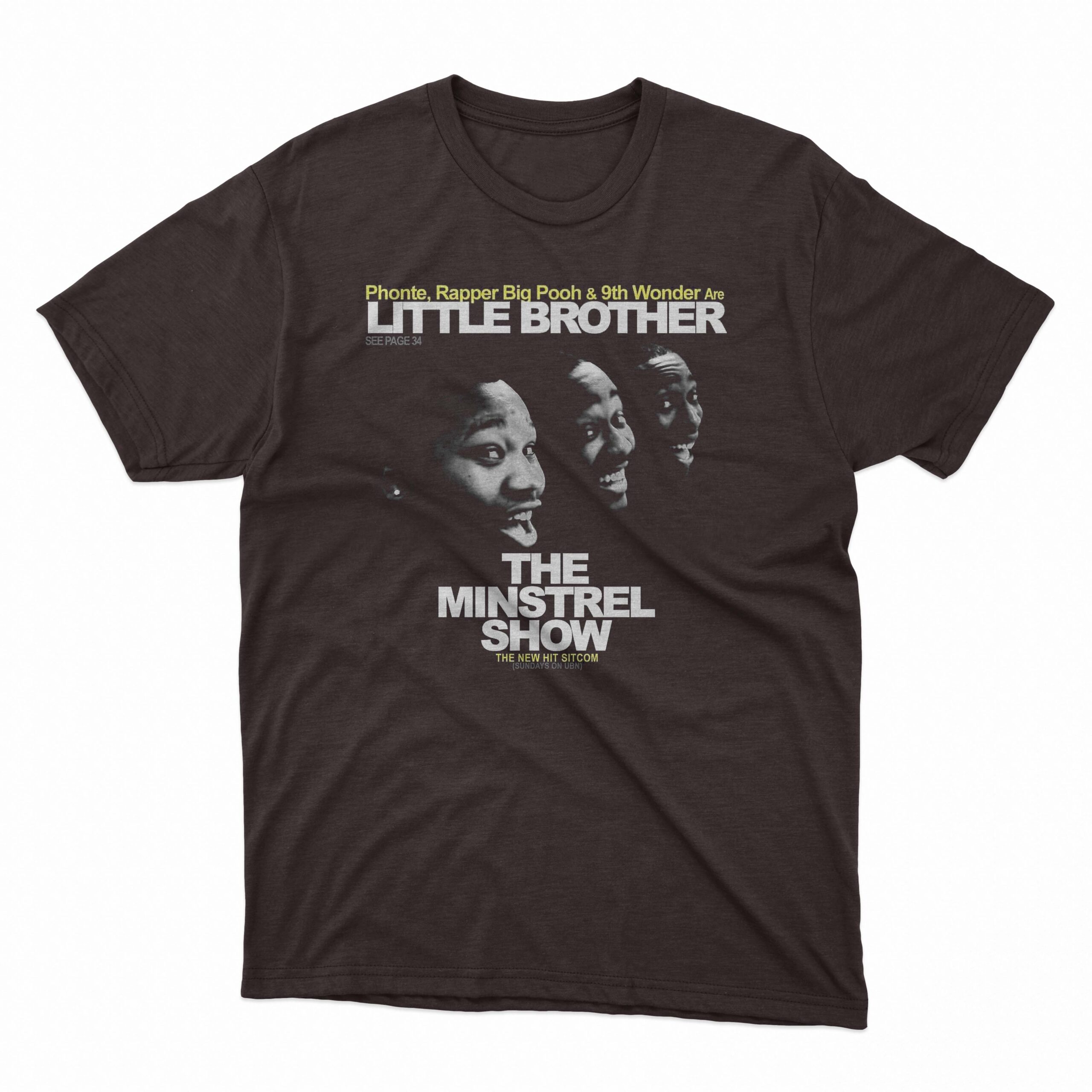 Little Brother – The Minstrel Show T-Shirt - Image 3