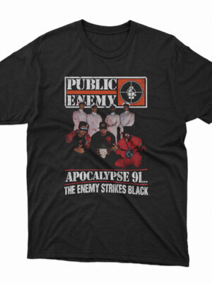 Public Enemy Apocalypse 91 The Enemy Strikes Black T-Shirt