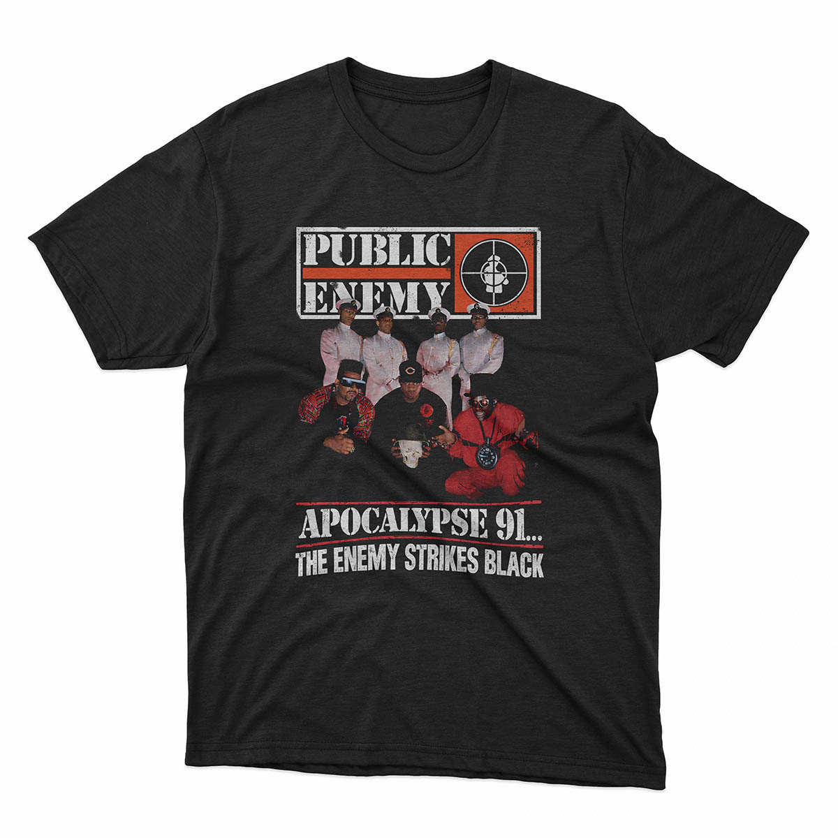 Public Enemy Apocalypse 91 The Enemy Strikes Black T-Shirt