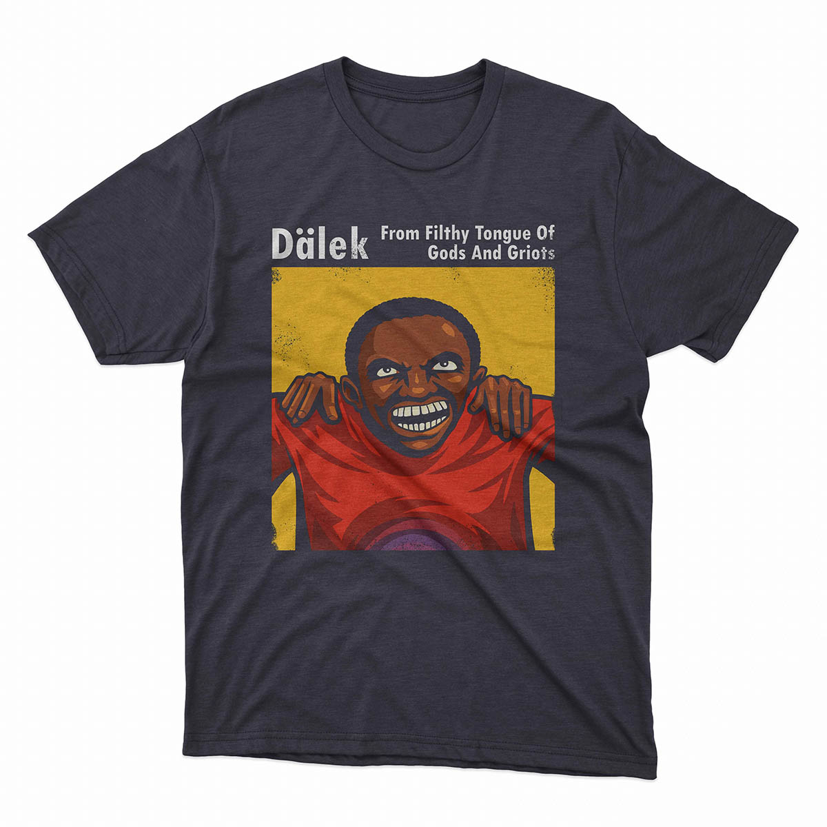 Dälek - From Filthy Tongue of Gods and Griots T-Shirt - Image 2