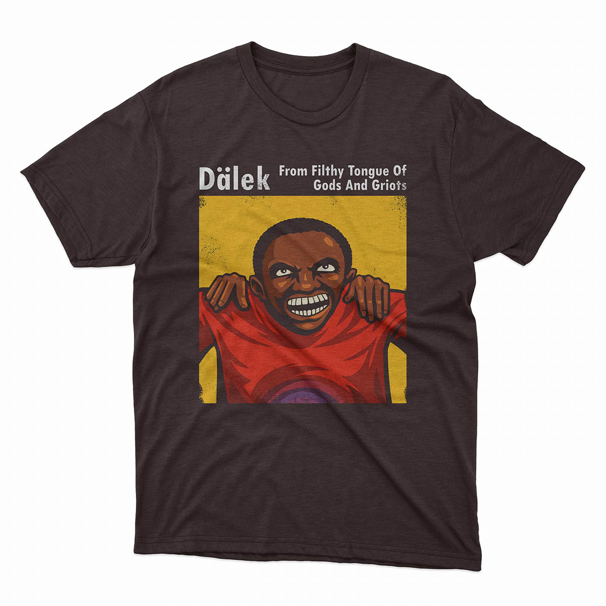 Dälek - From Filthy Tongue of Gods and Griots T-Shirt - Image 3