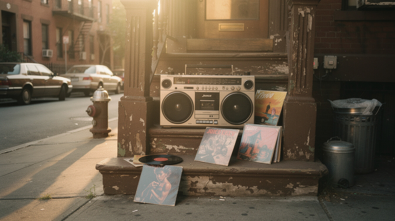 Big Daddy Kane Brooklyn Juice Crew era street scene