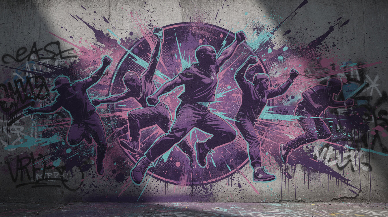female-led hip-hop visual movement mural street art