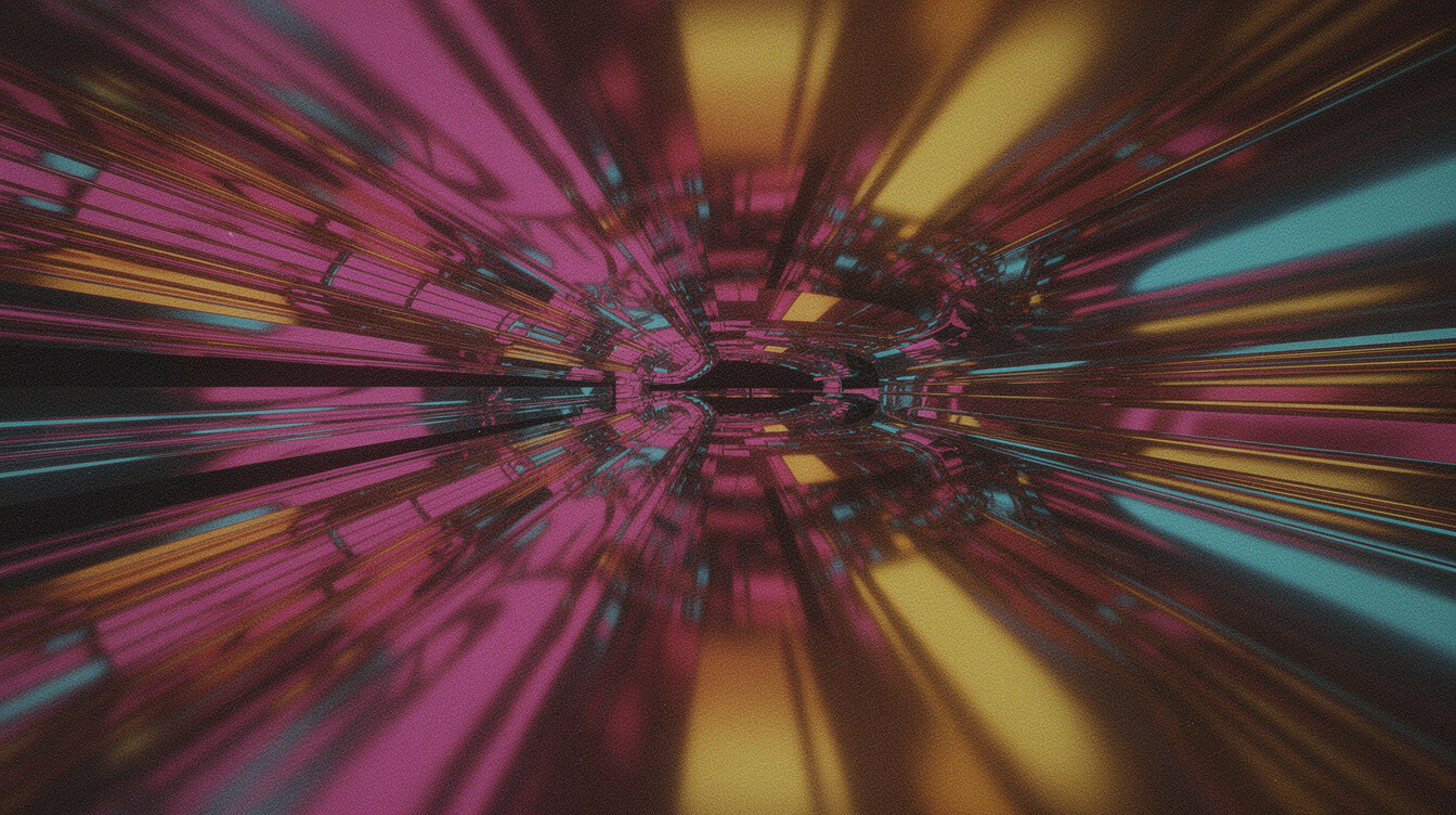 fisheye lens distortion chrome hip-hop music video aesthetic