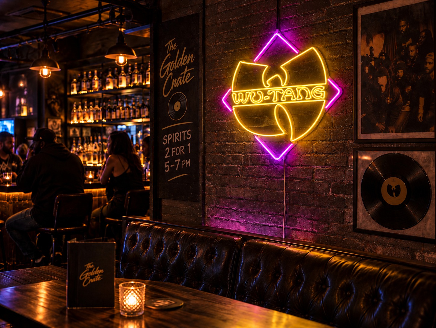Wu-Tang Forever Lighted Sign