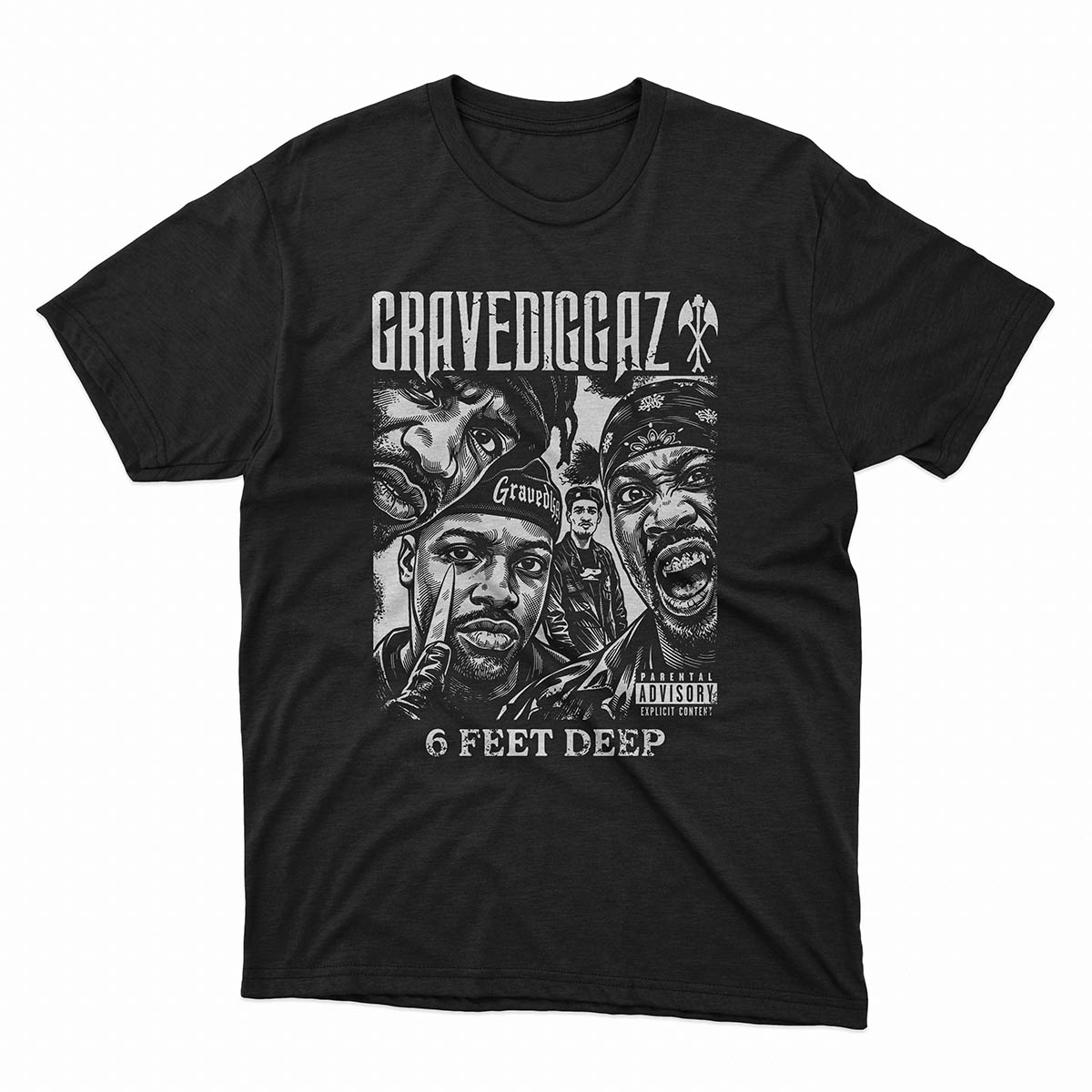 Gravediggaz 6 Feet Deep T-Shirt
