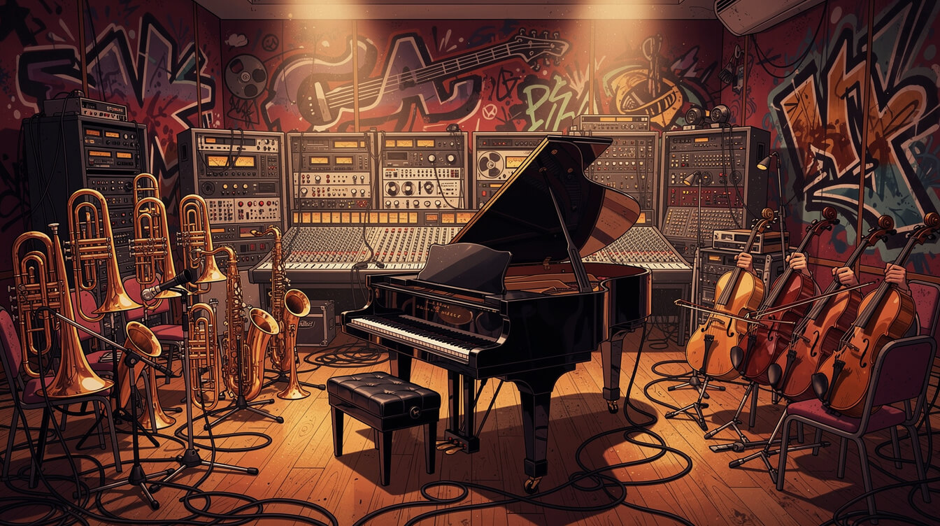 Organized Noize live band Aquemini recording session