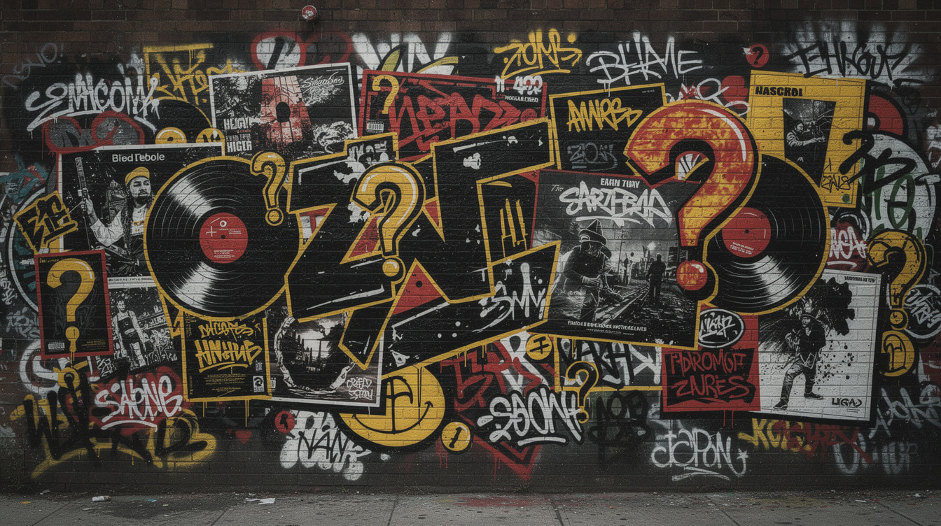 hip hop album faq graffiti wall art