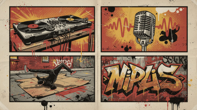4 Elements of Hip Hop: DJing, MCing, Breaking and Graffiti, With the Receipts