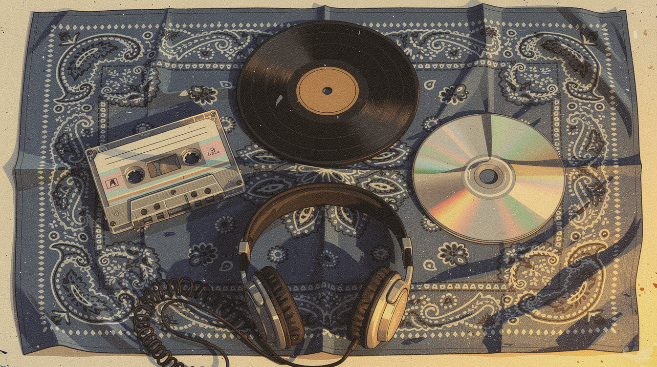 Nipsey Hussle songs starter pack cassette CD vinyl illustration