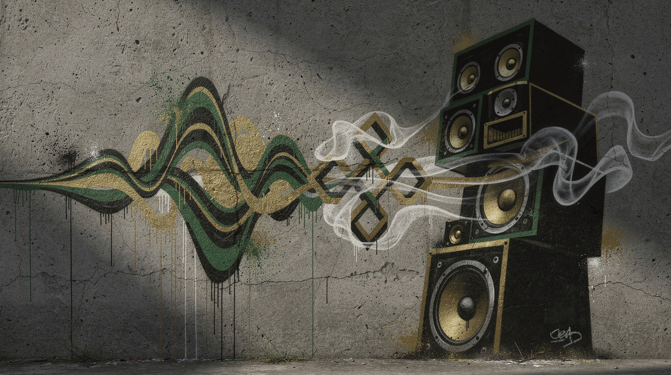 Busta Rhymes fast rap technique breath control dancehall cadence illustration