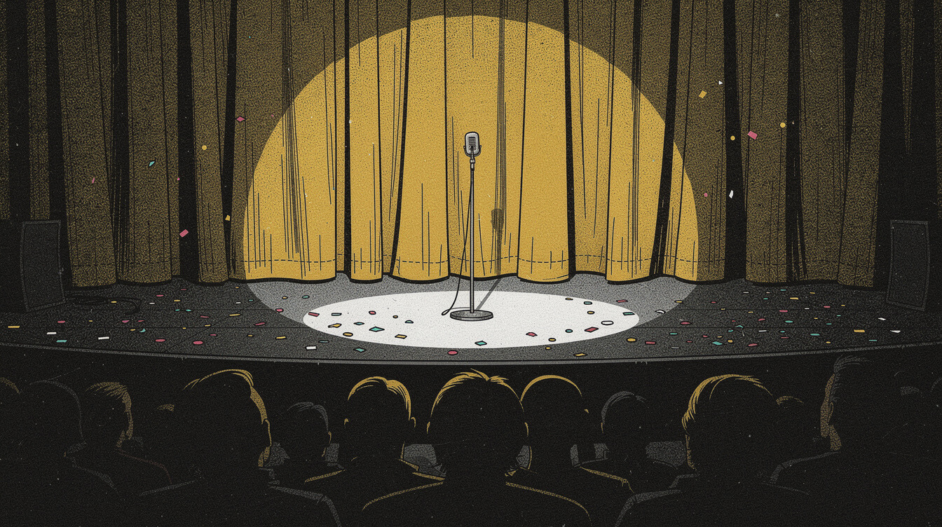 Wu-Tang is for the children Grammy stage illustration